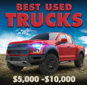 Best Used Trucks $5,000-$10,000 Near Me