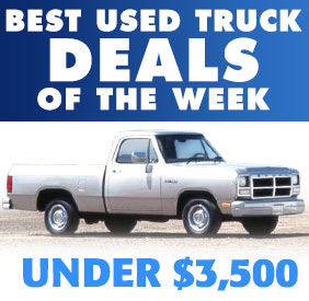 Best Used Trucks Under 5000 >> Best Used Trucks Under $3,500 Best Used Trucks Under 5000 >> Best Used Trucks Under $3,500