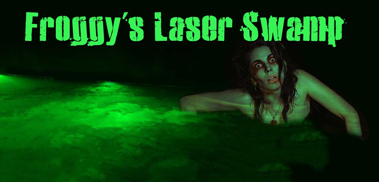 Froggy's Laser Swamp- Best Effects in the Haunt Industry